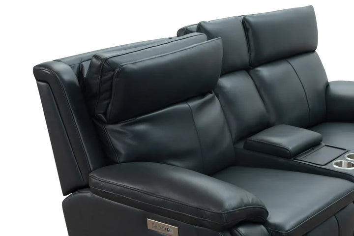 Huntley Zero Gravity Power Reclining Console Loveseat