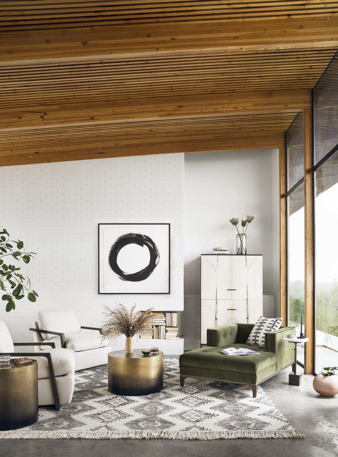 Cameron Ombre Bunching Table - AmericanHomeFurniture