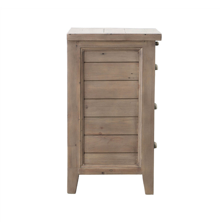 Irish Coast 3 Drw Nightstand - Sundried