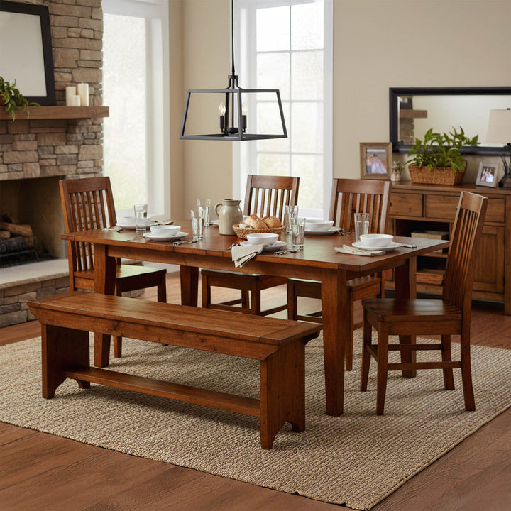 Irish Coast Large Extension Dining Table (72"/96") - African Dusk