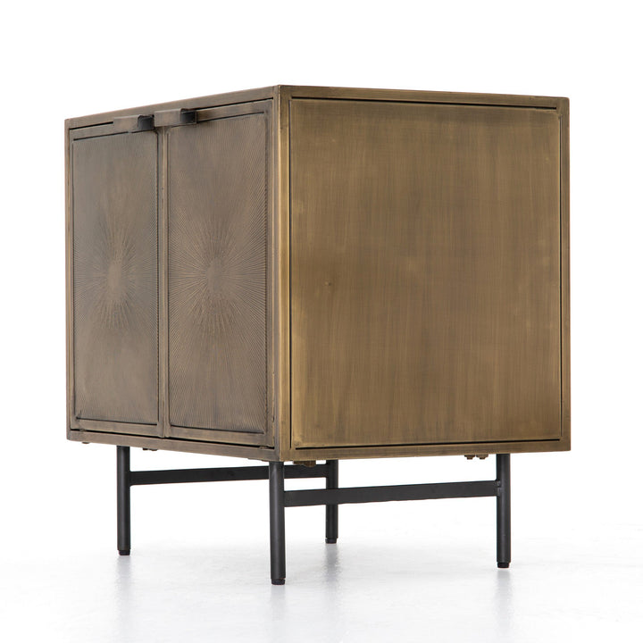 Four Hands - Sunburst Cabinet Nightstand - IELE-103 | American Home Furniture