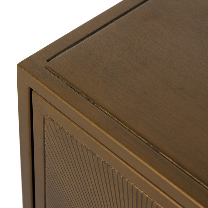 Four Hands - Sunburst Cabinet Nightstand - IELE-103 | American Home Furniture