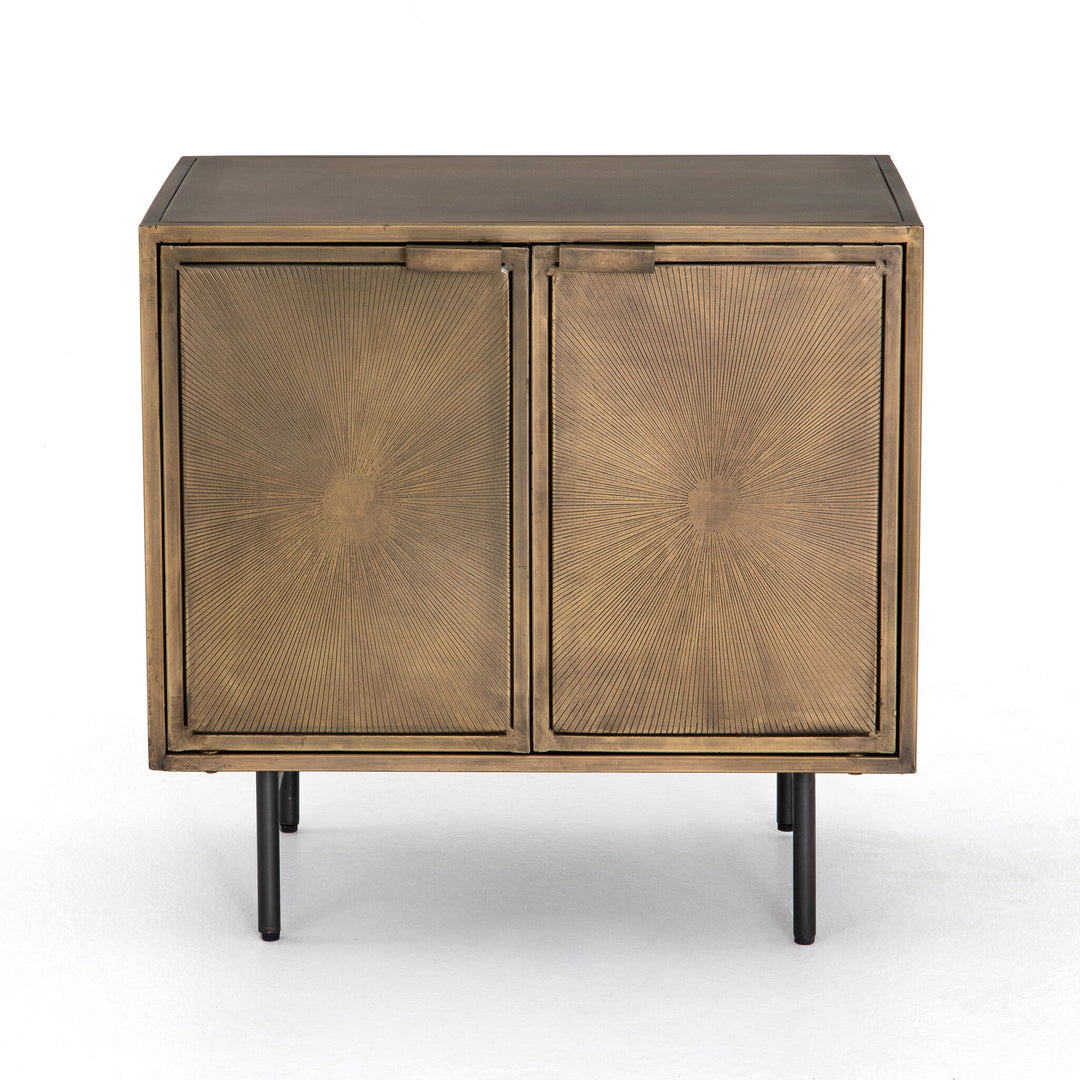 Four Hands - Sunburst Cabinet Nightstand - IELE-103 | American Home Furniture
