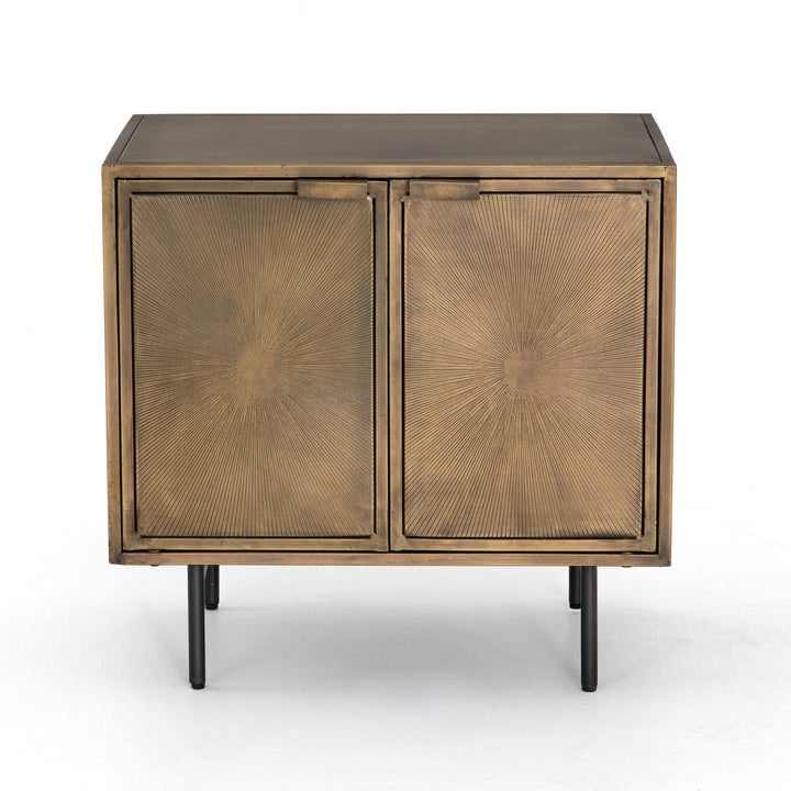 Four Hands - Sunburst Cabinet Nightstand - IELE-103 | American Home Furniture