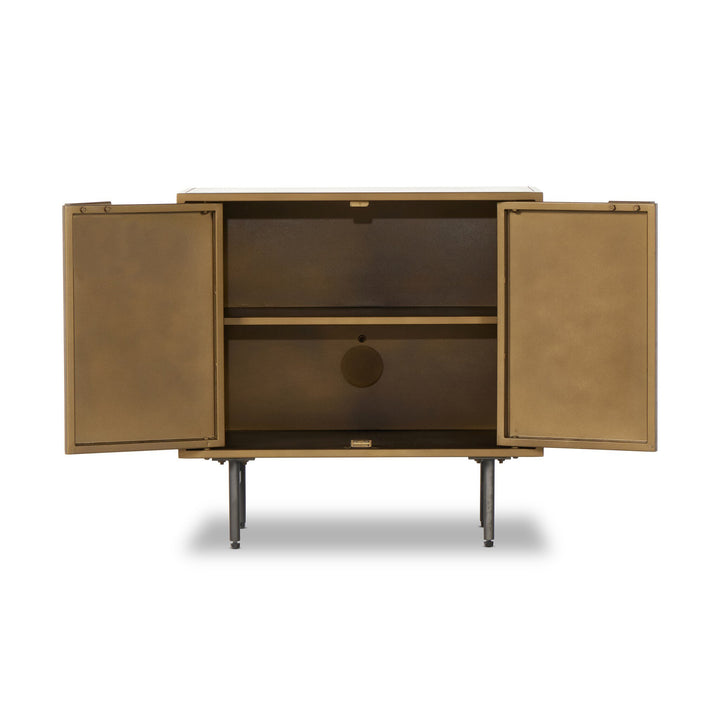 Four Hands - Sunburst Cabinet Nightstand - IELE-103 | American Home Furniture