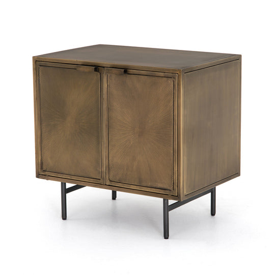 Four Hands - Sunburst Cabinet Nightstand - IELE-103 | American Home Furniture