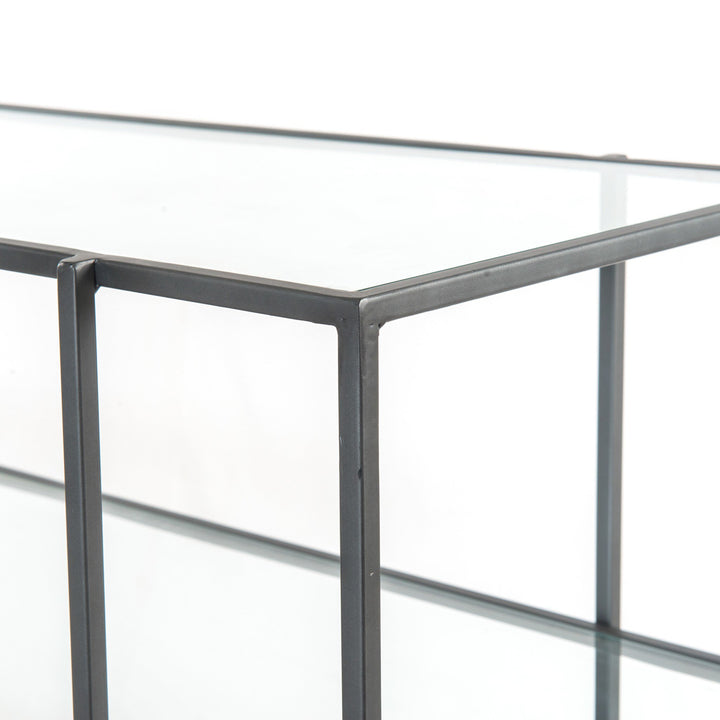 Four Hands - Byron Media Console - IHRM-131 | American Home Furniture