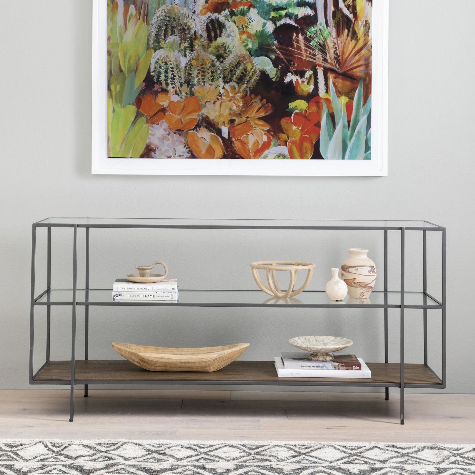Four Hands - Byron Media Console - IHRM-131 | American Home Furniture