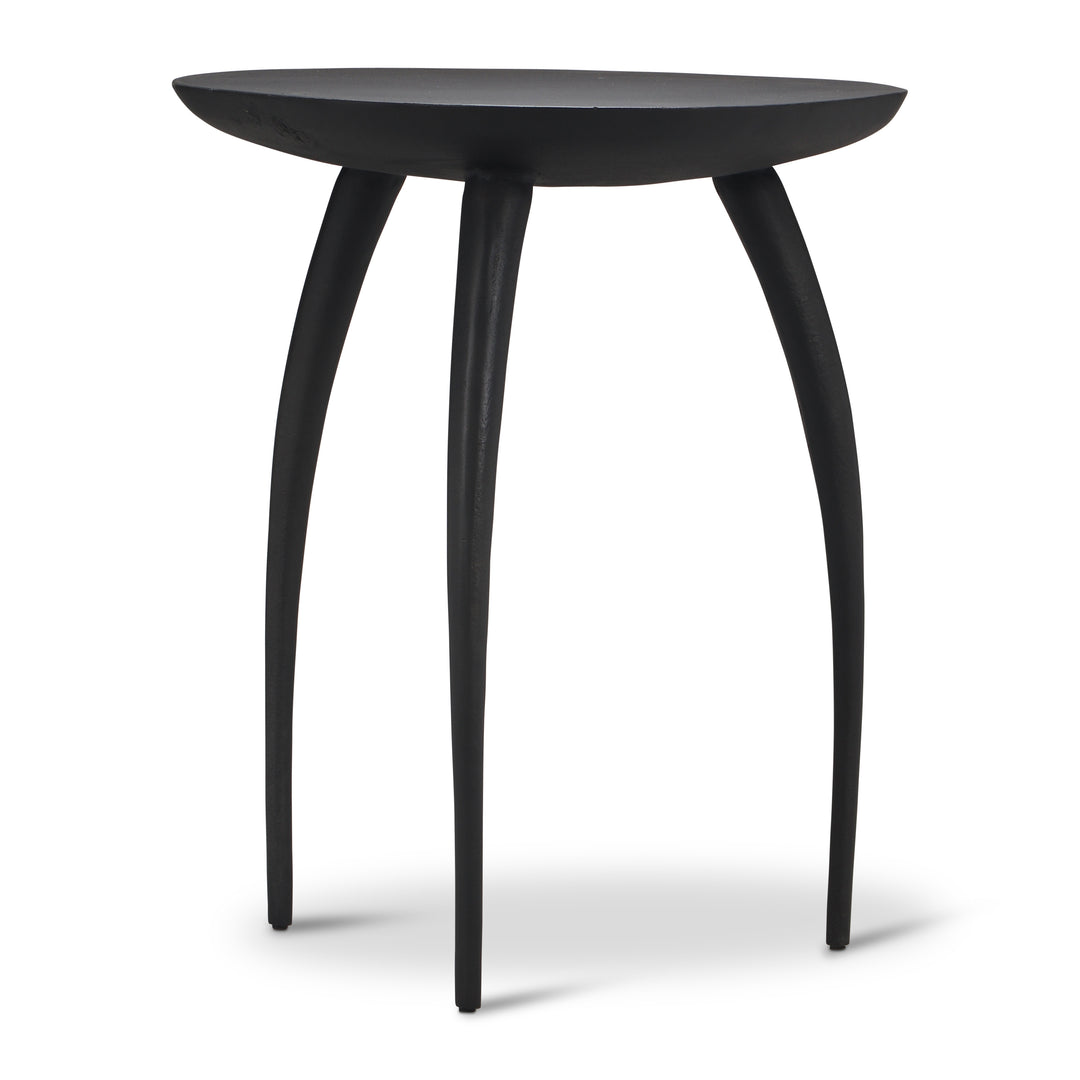 Keel End Table - Forged Black