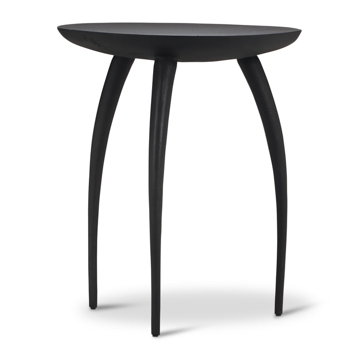 Keel End Table - Forged Black