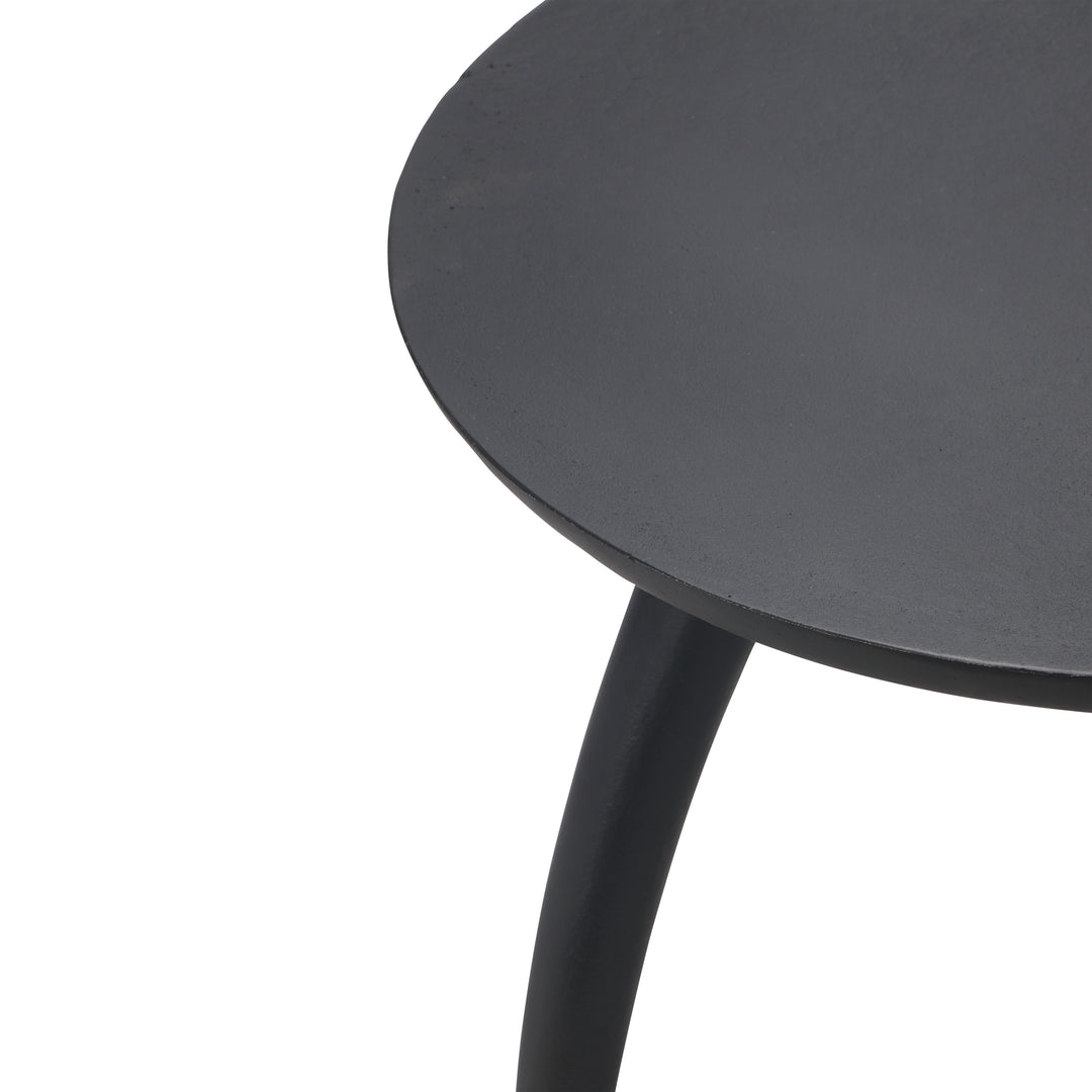 Keel End Table - Forged Black