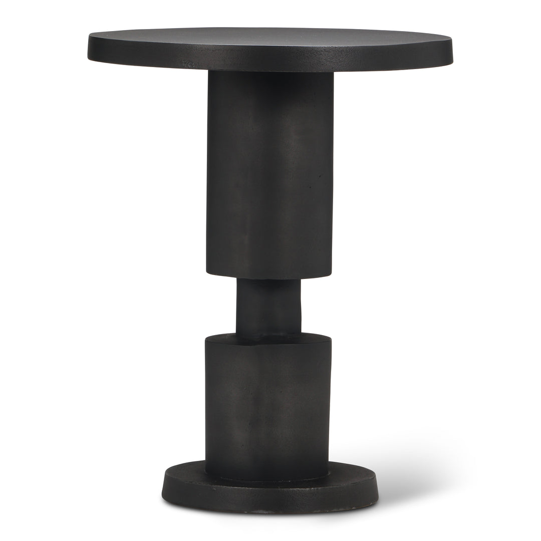 Liam End Table - Forged Black