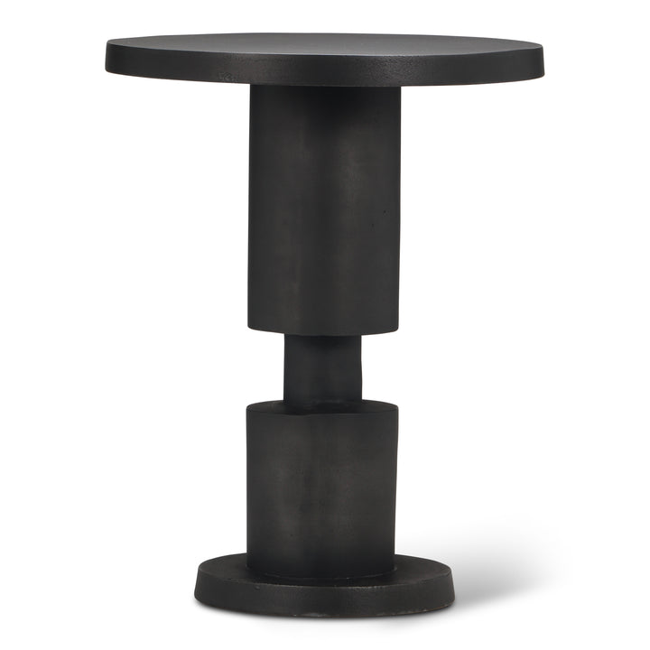 Liam End Table - Forged Black