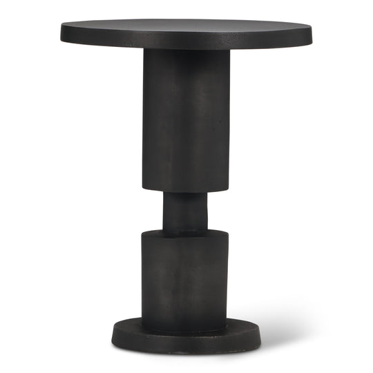 Liam End Table - Forged Black