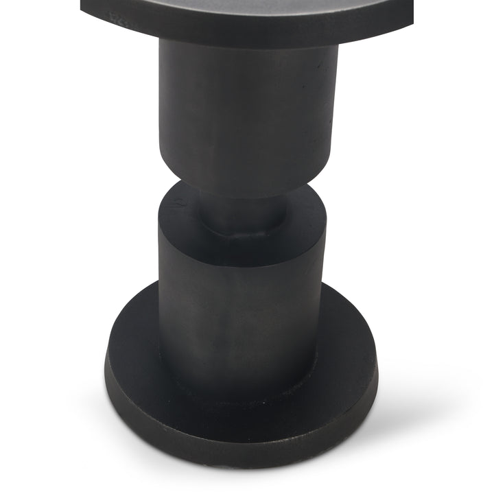 Liam End Table - Forged Black