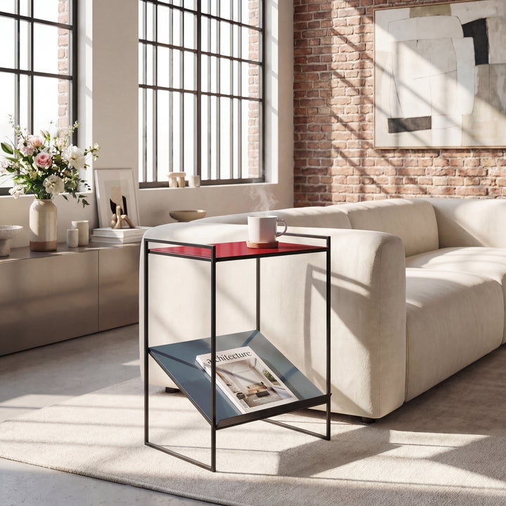 Naomi Enamel Magazine End Table — life_3