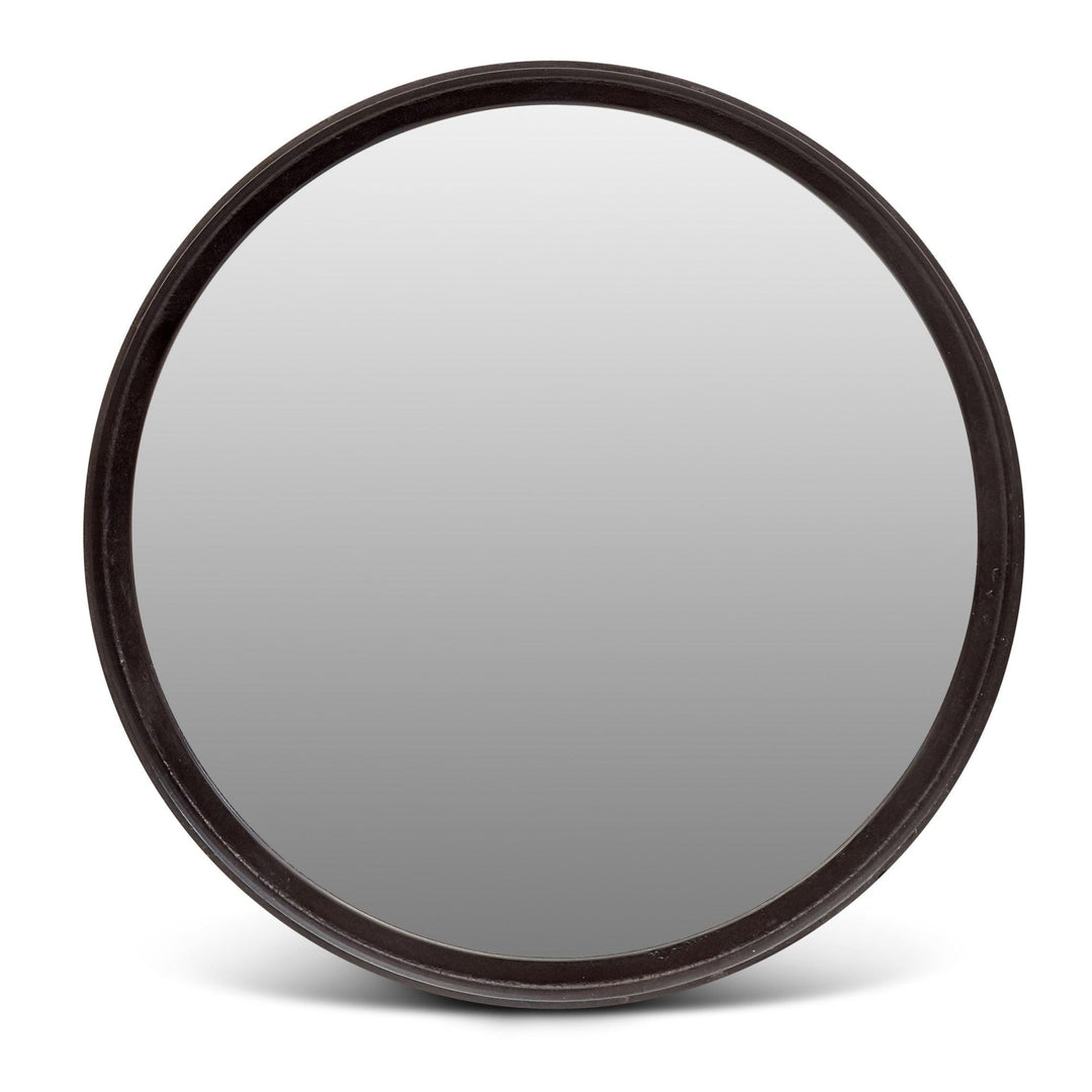 Elements - Samar Round Mirror - 23"Dia. - AmericanHomeFurniture