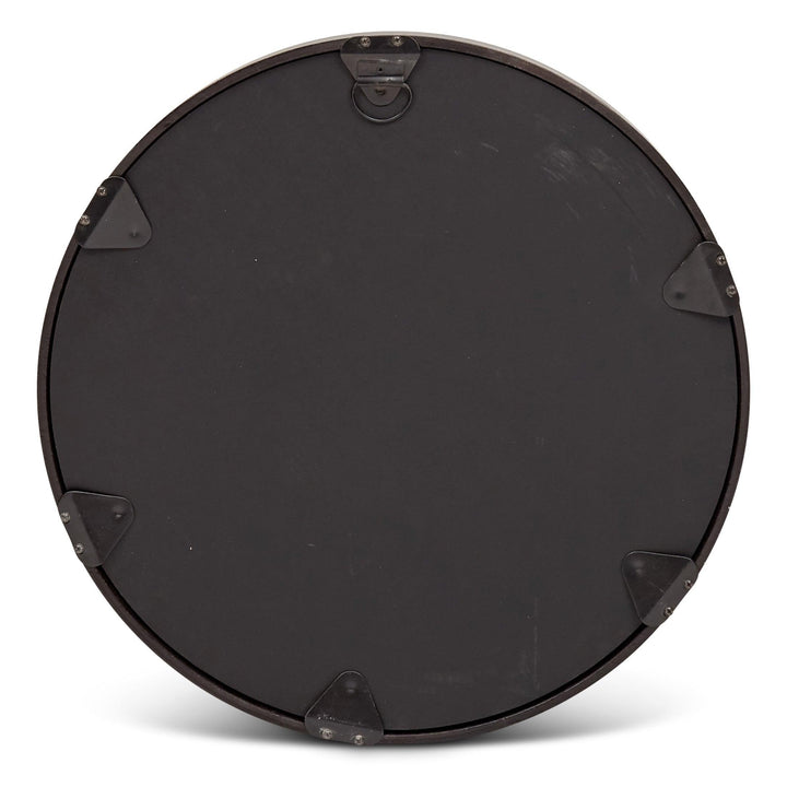 Elements - Samar Round Mirror - 23"Dia. - AmericanHomeFurniture