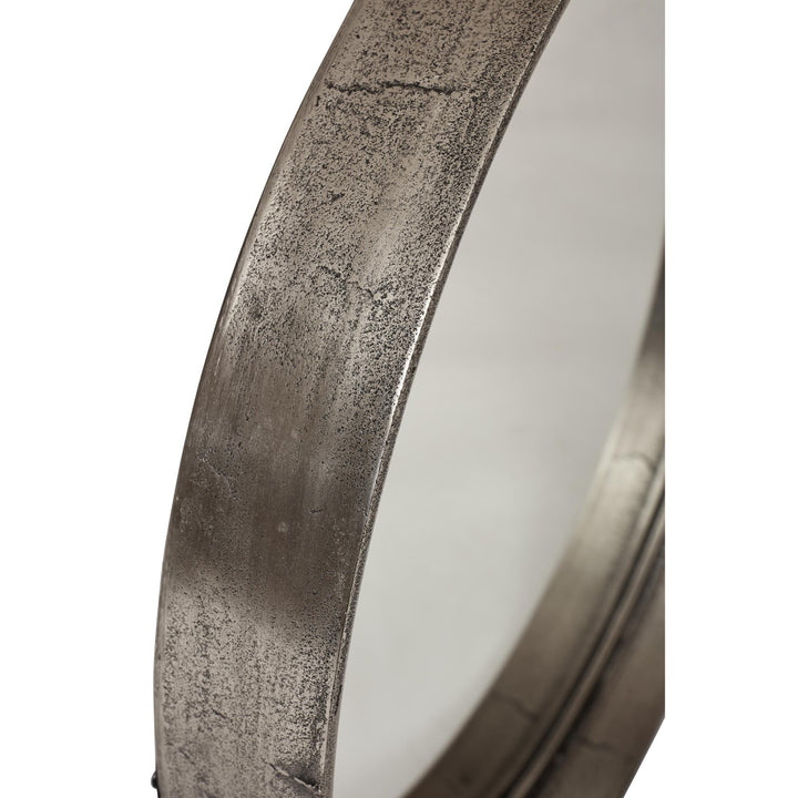 Elements - Samar Round Mirror - 23"Dia. - AmericanHomeFurniture