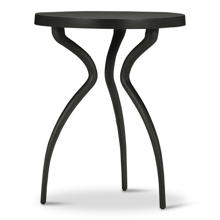 Sarp End Table - Forged Black