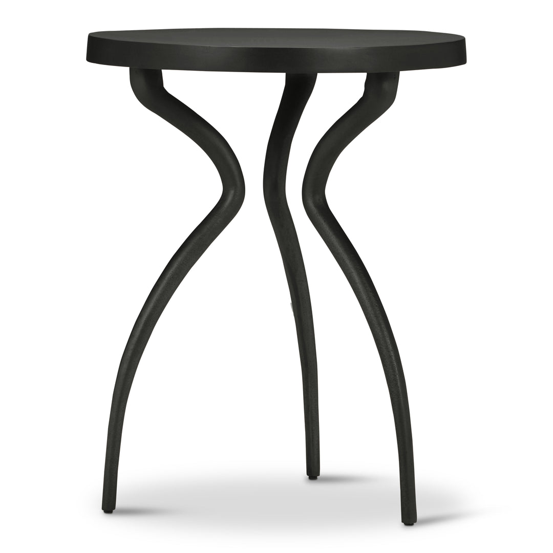 Sarp End Table - Forged Black