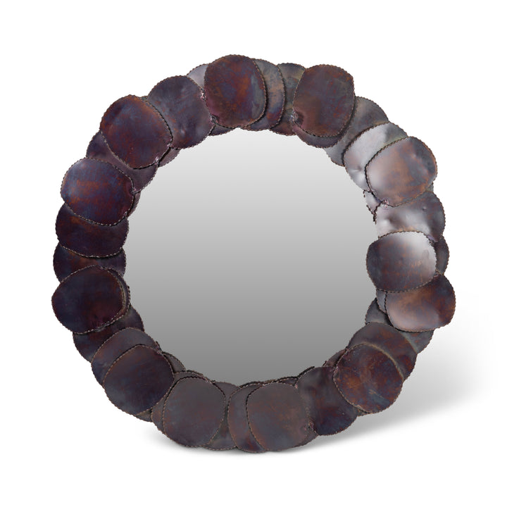 Suri Round Mirror - Cobalt Blue