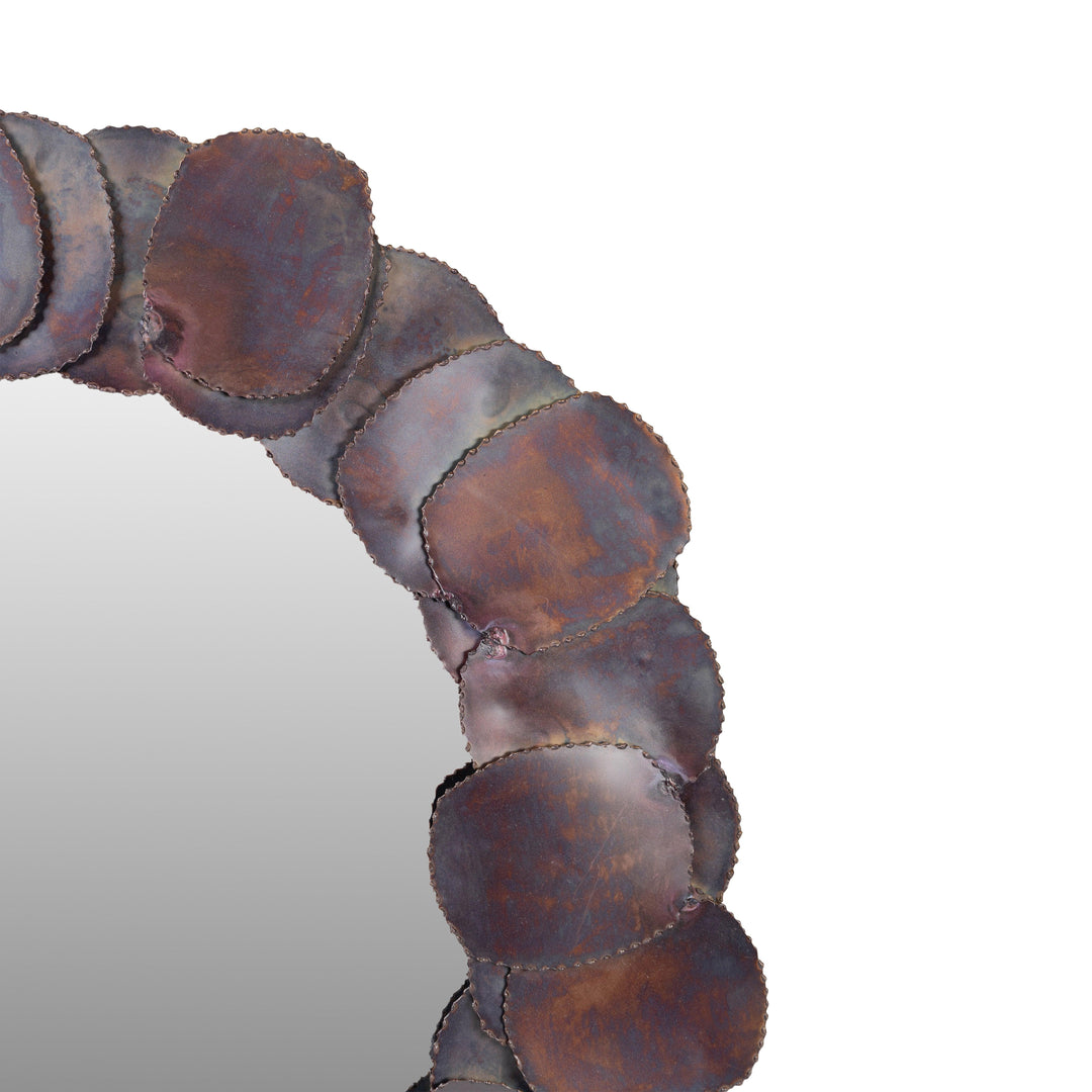 Elements - Suri - Mirror - 33"Dia. - AmericanHomeFurniture