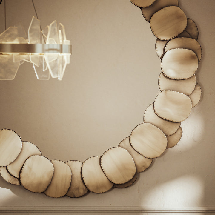 Suri Round Mirror