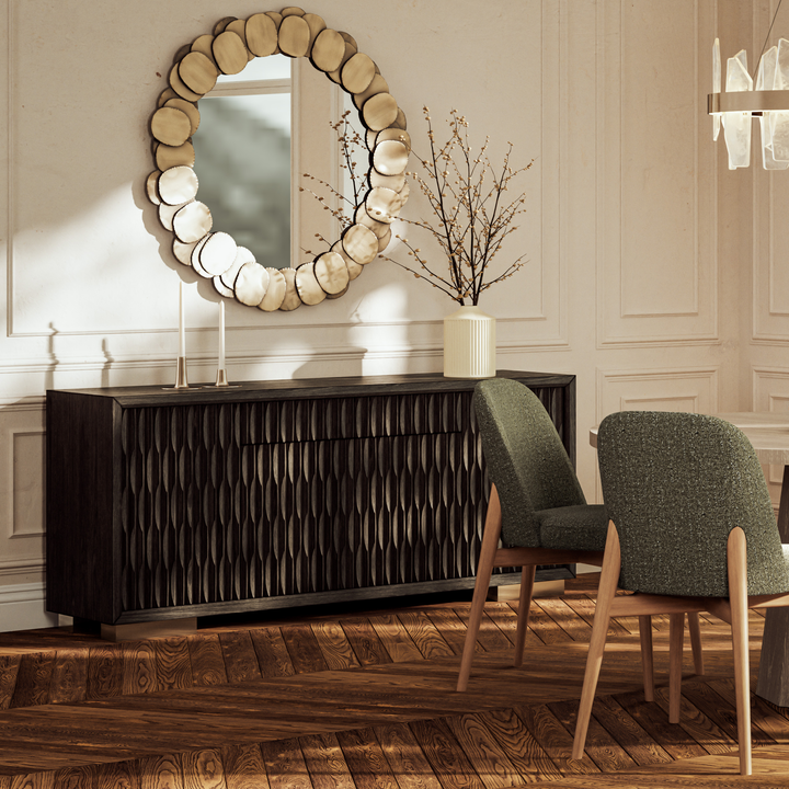 Suri Round Mirror