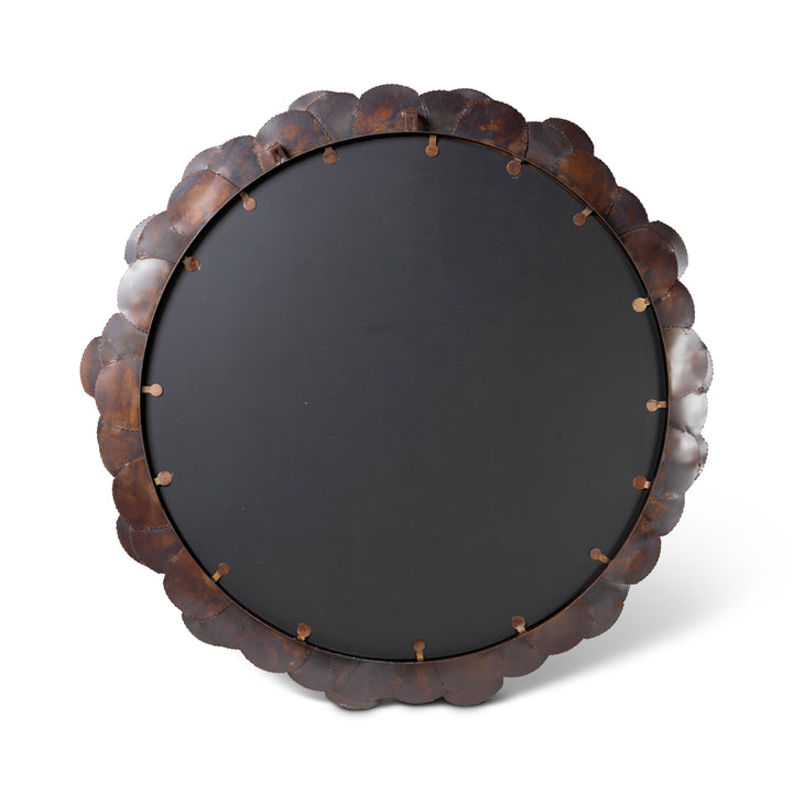 Suri Round Mirror - Cobalt Blue