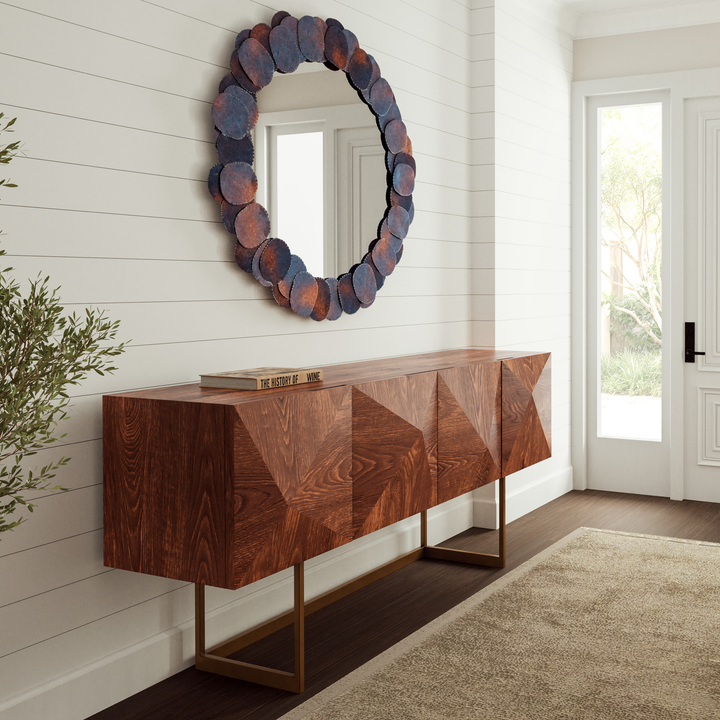 Suri Round Mirror