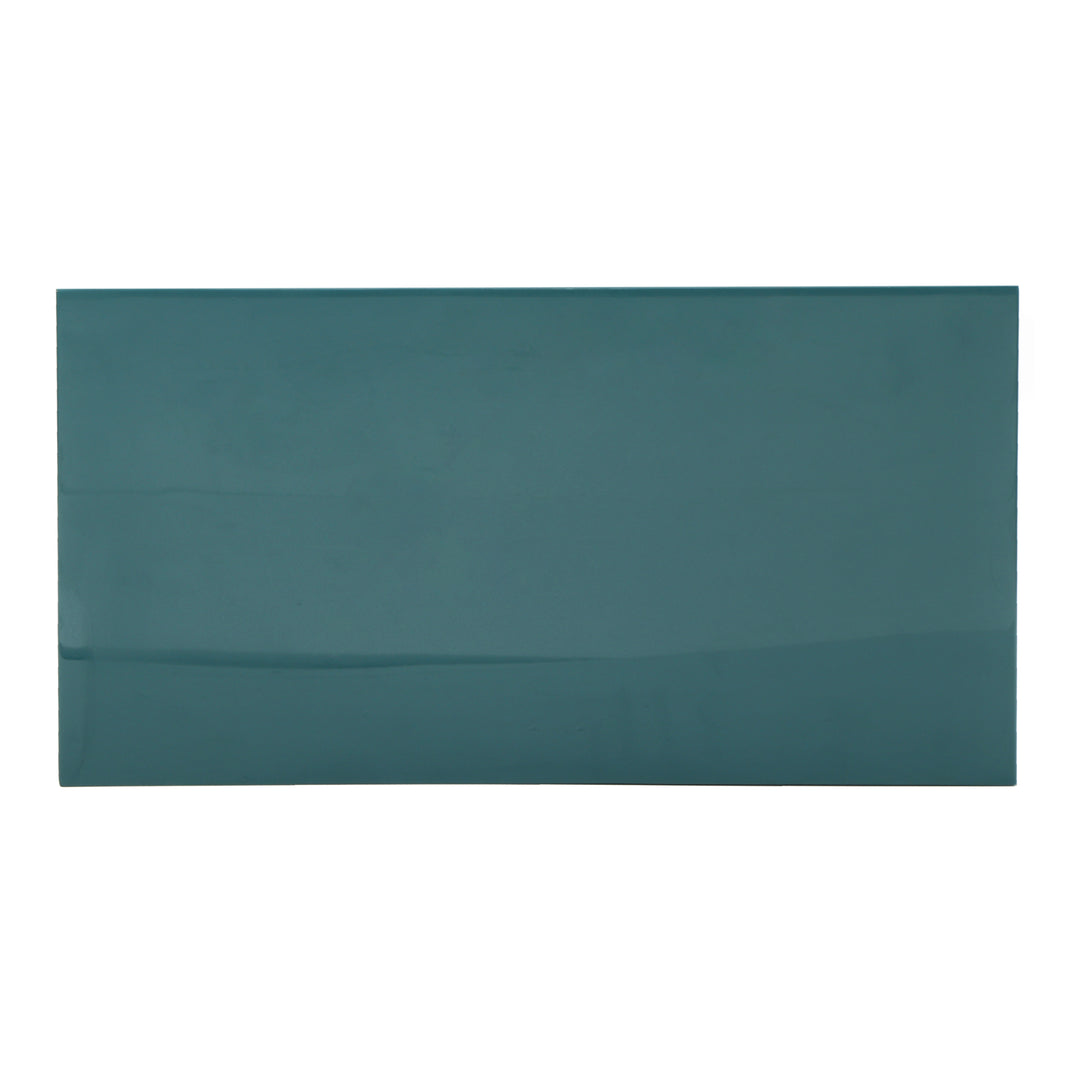 Tanu C-Table Enamel End Table - Aegean Teal