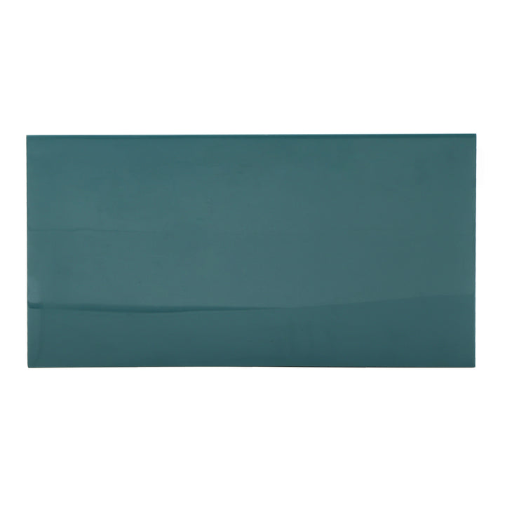 Tanu C-Table Enamel End Table - Aegean Teal