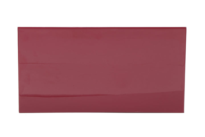 Tanu C-Table Enamel End Table - Plum