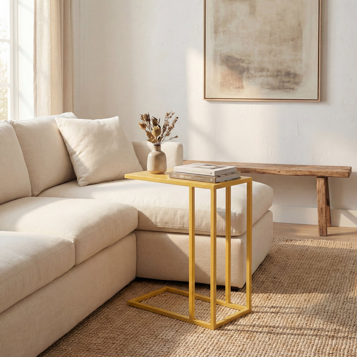 Tanu C-Table Enamel End Table
