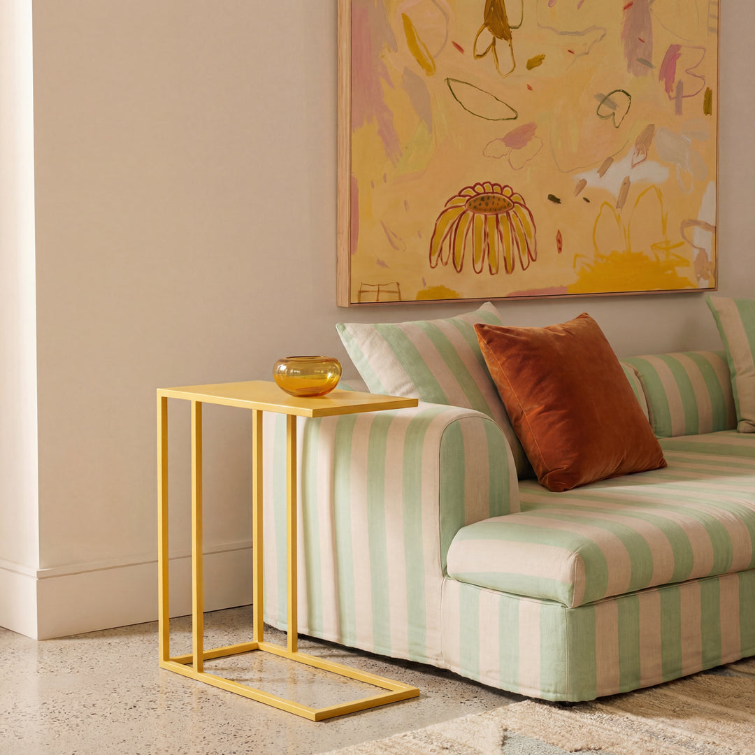Tanu C-Table Enamel End Table