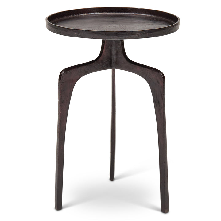 Vinya End Table - Forged Black