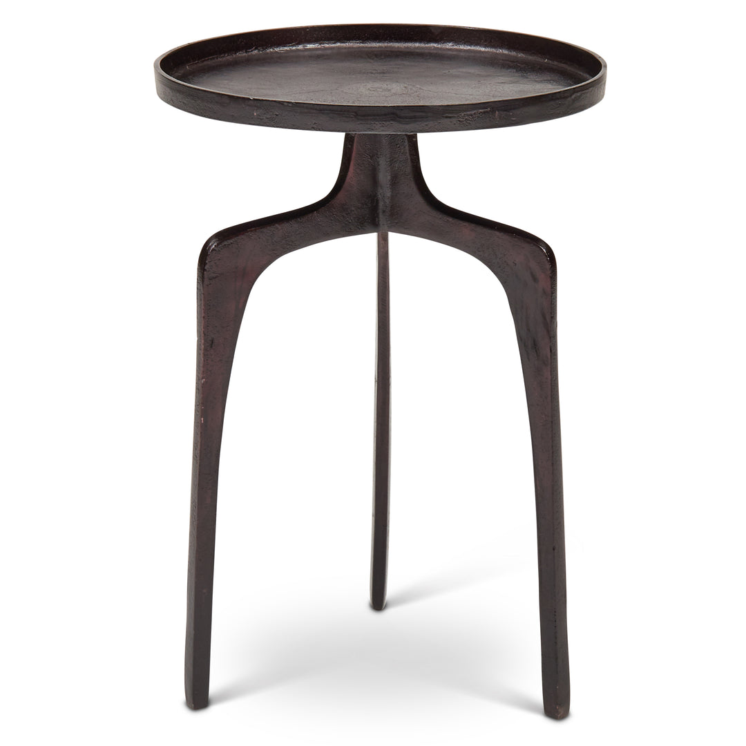 Vinya End Table - Forged Black