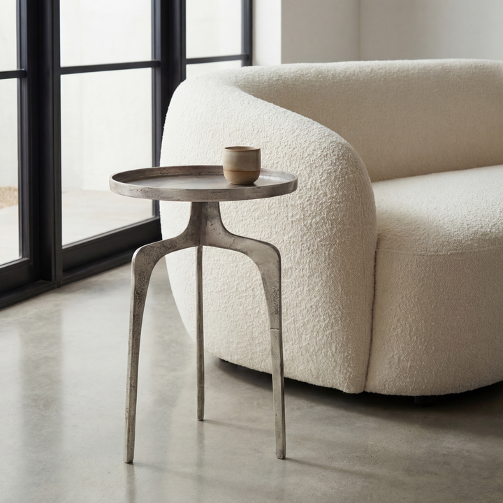 Vinya End Table - Vintage Silver lifestyle