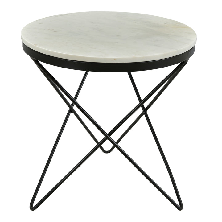 Moe's Home Collection - Haley Side Table Black Base - IK-1001-02 | American Home Furniture