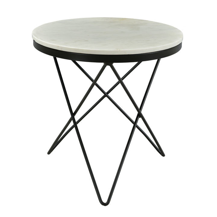 Moe's Home Collection - Haley Side Table Black Base - IK-1001-02 | American Home Furniture