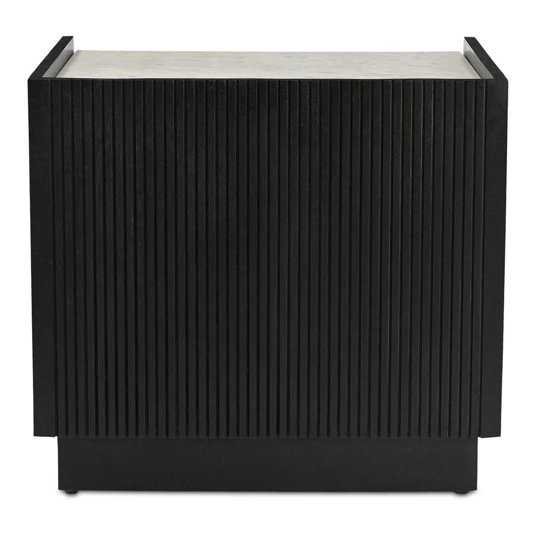 Moe's Home Collection - Carter Nightstand Black - IK-1035-02 | American Home Furniture