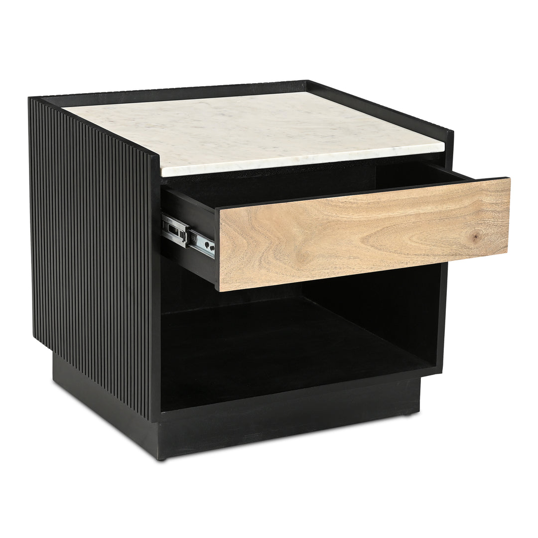 Moe's Home Collection - Carter Nightstand Black - IK-1035-02 | American Home Furniture