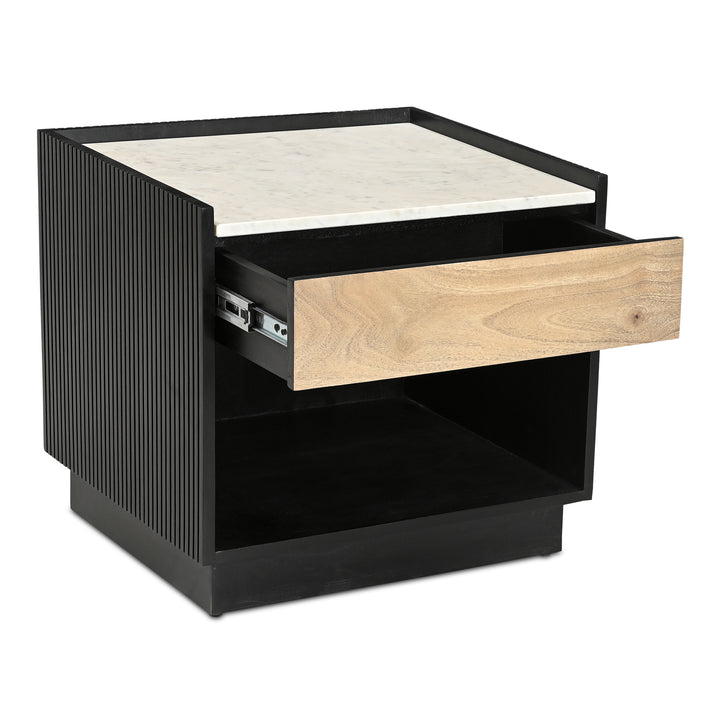 Moe's Home Collection - Carter Nightstand Black - IK-1035-02 | American Home Furniture