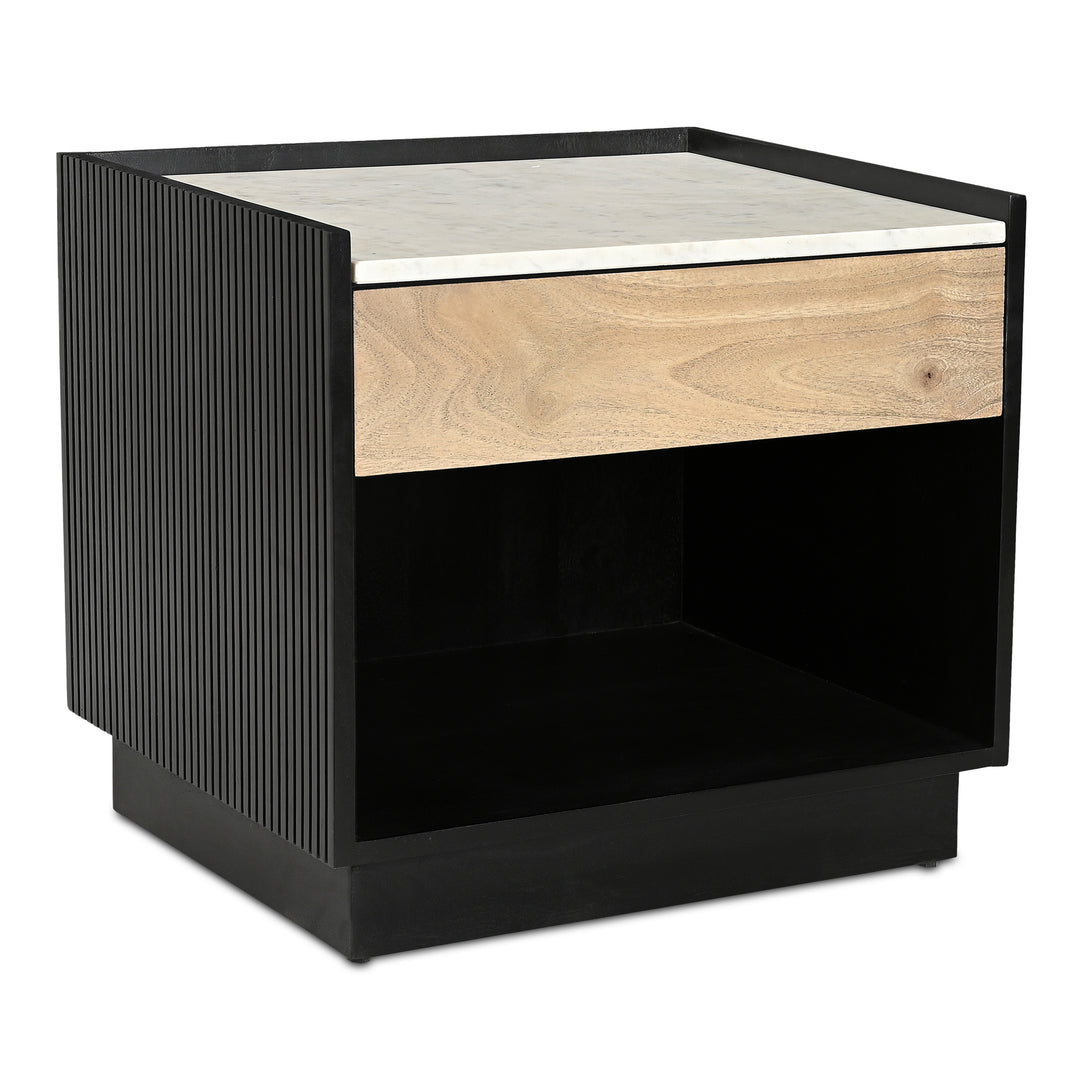 Moe's Home Collection - Carter Nightstand Black - IK-1035-02 | American Home Furniture