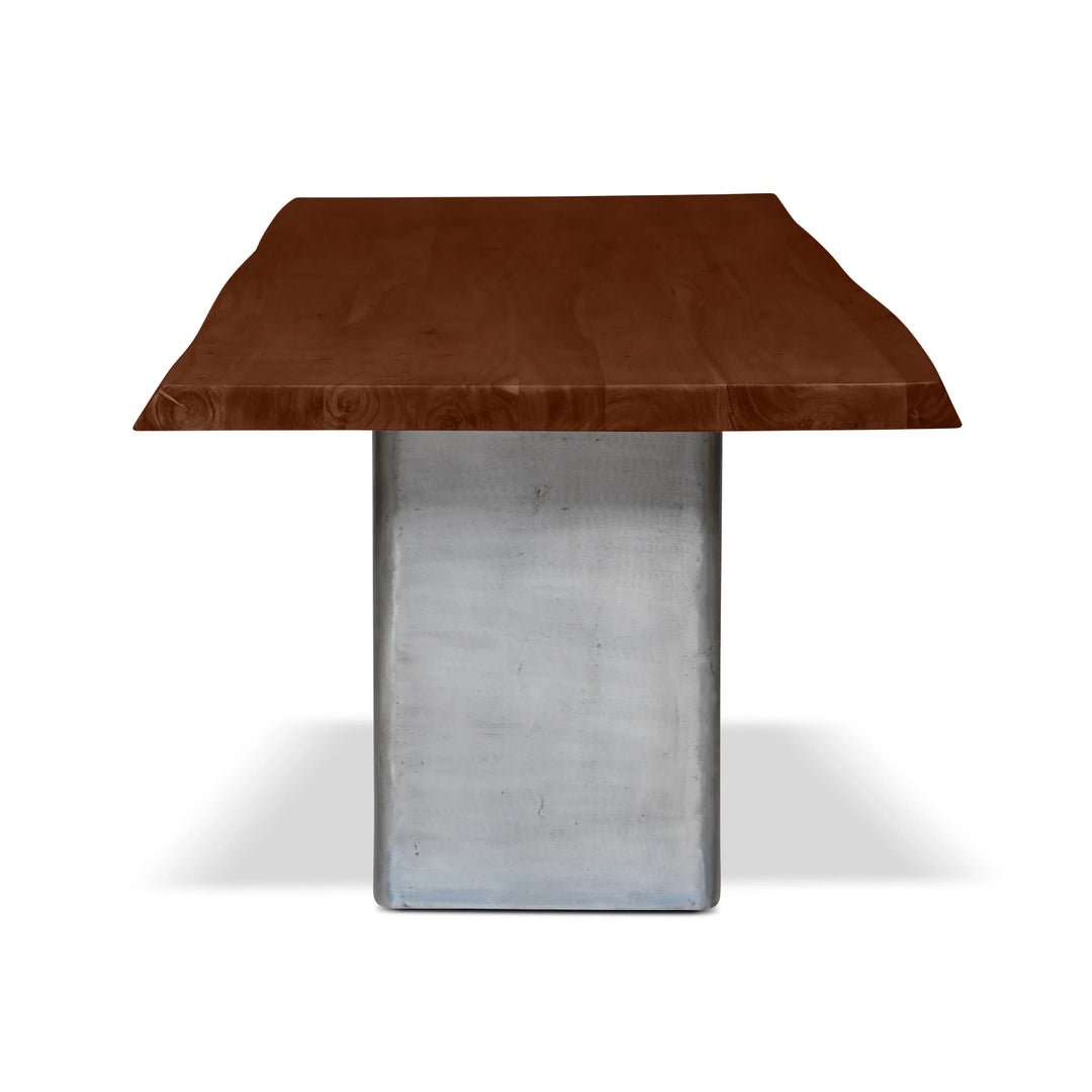 Brooks - Dining Table - Cast Slab Base - AmericanHomeFurniture