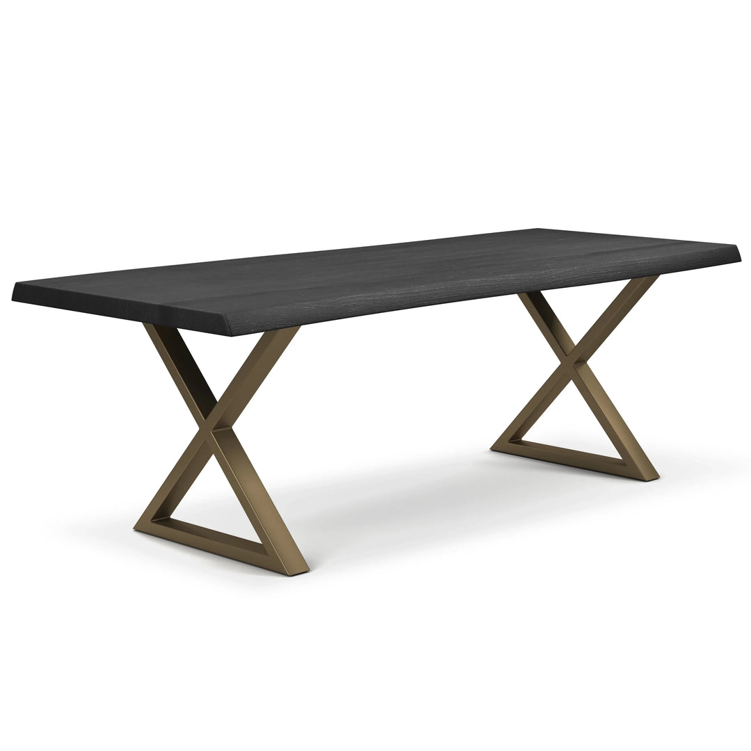 Brooks - Dining Table - X Base - AmericanHomeFurniture