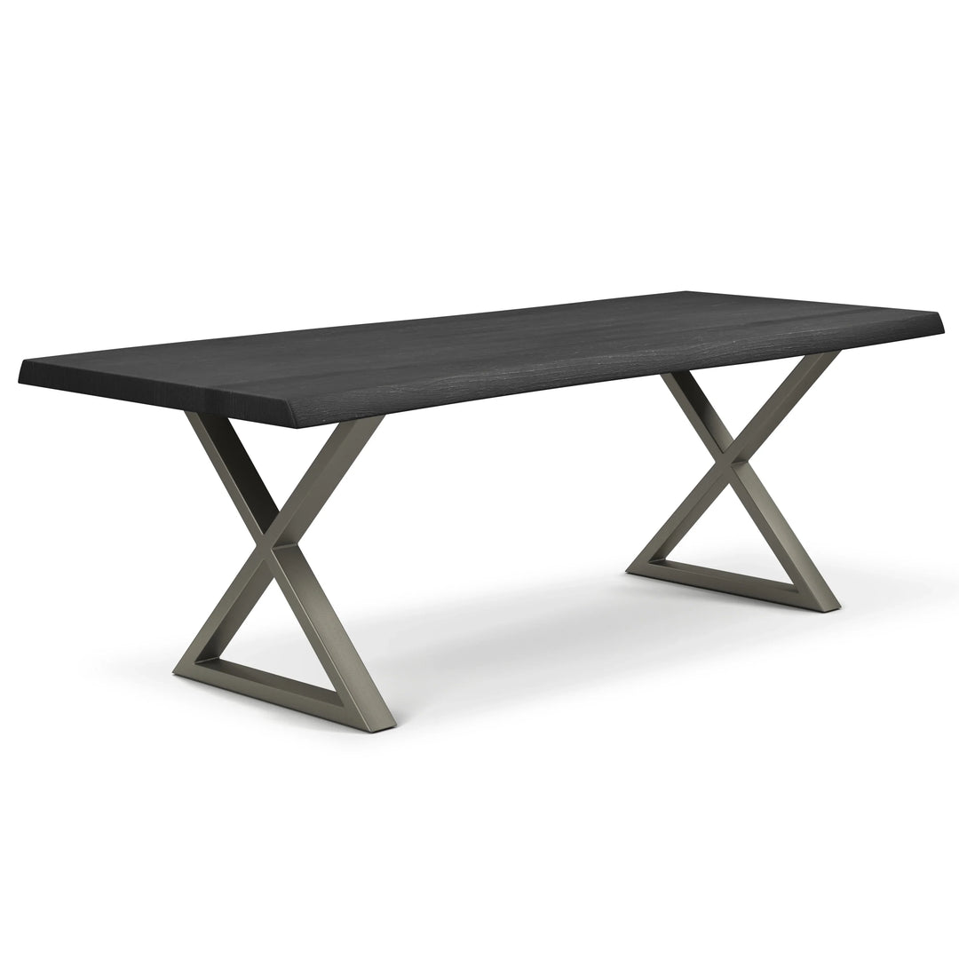 Brooks - Dining Table - X Base - AmericanHomeFurniture