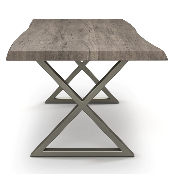 Brooks - Dining Table - X Base - AmericanHomeFurniture