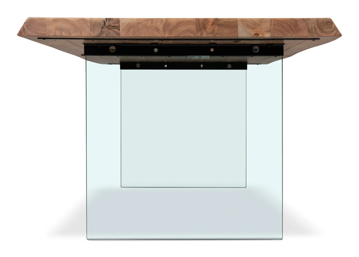 Brooks - Dining Table - Glass Base - AmericanHomeFurniture